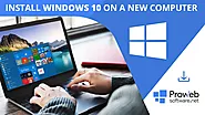 How To Install Windows 10 Home on a New Computer