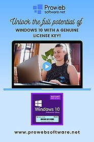 Unlock the Power of Windows 10 Pro with a Genuine License Key!