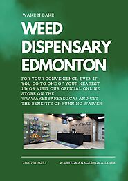 Top 15+ Weed Dispensary Edmonton | Wake N Bake