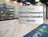 Which dispensaries in Edmonton Supply Cannabis Online?