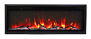 Amantii Symmetry Xtraslim Smart Electric Fireplace - CannedHeat