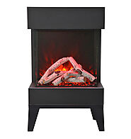Amantii CUBE-2025WM-OOB-6 /722018110766-3 Freestand Electric Fireplace Open Box - CannedHeat