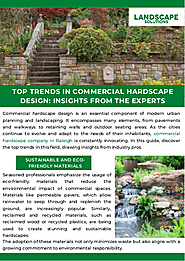 Top Trends in Commercial Hardscape Design: Insights from the Experts