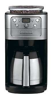 Cuisinart DGB-900BC Grind & Brew Thermal 12-Cup Automatic Coffeemaker, Brushed Stainless/Black