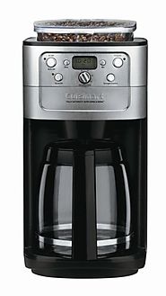 Cuisinart DGB-700BC Grind-and-Brew 12-Cup Automatic Coffeemaker, Brushed Chrome/Black