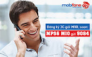 Hướng dẫn Đăng ký 3G MobiFone gói M10 cú pháp đk dịch vụ 3G Mobifone