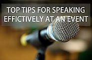 Top Tips for Speaking Effectively at an Event - Ribbonworks Lanyards