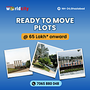 Ready-to-Move-in Plots at Aditya World City, NH-24 Ghaziabad