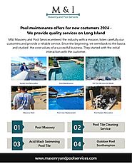 Pool Tile Cleaning Service