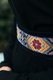 Embroidered Ukrainian belt, Beaded belts for women, Corset belt embroidery, Wide corset belt with beaded embroidery,U...