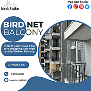 Save Your Property With Bird Net For Balcony in Delhi