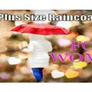 XXL Raincoats For PLus Size Women