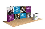 Transform Your Booth with Fabric Tension Displays