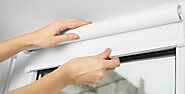 How To Fix Cordless Or Spring-Tensioned Roller Blind Problems - English Blinds