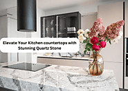 Elevate Your Kitchen countertops with Stunning Quartz Stone