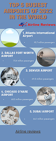 Top 5 Busiest Airports of 2022 in the World