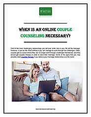 When do you need Online couples therapy.