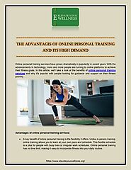 The Advantages of Online Personal Training and Its High Demand | PDF