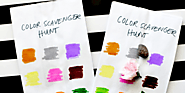 This Easy Scavenger Hunt Gets Kids Hunting for Objects by Color