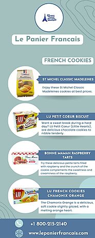 Buy Amazing French Cookies - Le Panier Francais