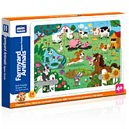 Farmyard Animals Jigsaw Puzzles 3+ Years – Mini Leaves