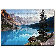 Moraine Lake 108 pieces Wooden Floor Puzzle – Mini Leaves