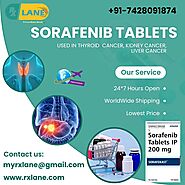 Purchase Sorafenib 200mg Tablets lowest price Philippines Malasiya USA