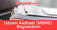 Udyog Aadhar Registration Online | Msme Registration Online