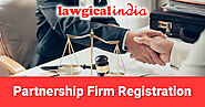 Apply for Partnership Firm Registration with Lawgical India.