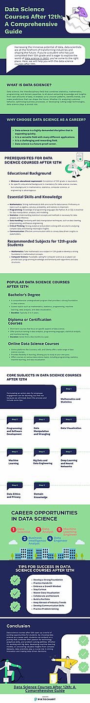 Data Science Courses after 12th | Piktochart Visual Editor