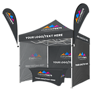 Elevate Your Event Presence with Custom Logo Tents