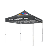 Be the Talk of the Town with a Custom Tent Featuring Your Logo!