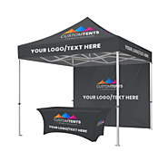 Showcase Your Brand with Custom Logo Tents!
