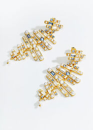Shop Gold Plated Fashion Earrings Online - Gems for a Gem