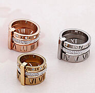 Shop Roman Numeral Layer Ring Online - Gems for a Gem