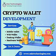 Website at https://www.osiztechnologies.com/cryptocurrency-wallet-development