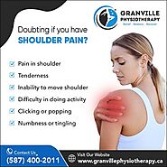 🤔 Is Shoulder Pain Weighing You Down? Let Granville Physiotherapy Lighten the Load! 🤔