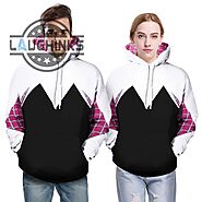 "Spider Gwen Cosplay: Shop All-Over Printed T-Shirt, Sweatshirt & Hoodie at Laughinks" - Brendmlm