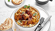 Tandoori Lamm mit Reis