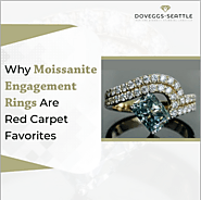 Why Moissanite Engagement Rings Are Red Carpet Favorites