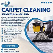 Carpet Cleaning Services in Auckland By Dry Fast Cleaning Services.
