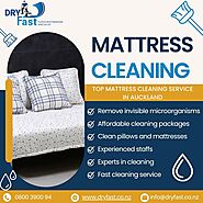 Mattress Cleaning Services in Auckland offers Dry Fast Cleaning.