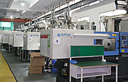 Haitain Injection Molding Machine Line inside the factory No.1 of Bluestar Mould Group