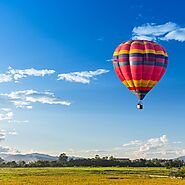 Take a hot air balloon ride