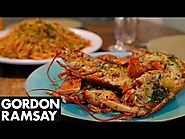 Grilled Lobster with Bloody Mary Linguine - Gordon Ramsay