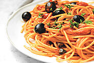 Spaghetti ala puttanesca | Pycha Mniam