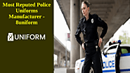 Trusted Police Uniforms Manufacturer and Supplier - 8uniform