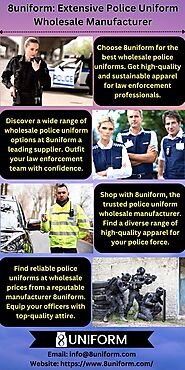 8uniform: Extensive Police Uniform Wholesale Manufacturer