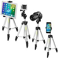 iKross 41-inch Portable Light weight Tripod with Adapters for Gopro HERO, Apple iPhone, iPad, Samsung Smartphone, Tab...