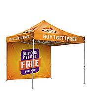 Showcase Your Brand With Custom Logo Canopy